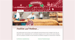 Desktop Screenshot of morawitzky.de