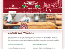 Tablet Screenshot of morawitzky.de
